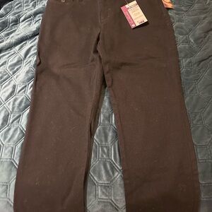 Gloria Vanderbilt Women's Black Straight Jeans